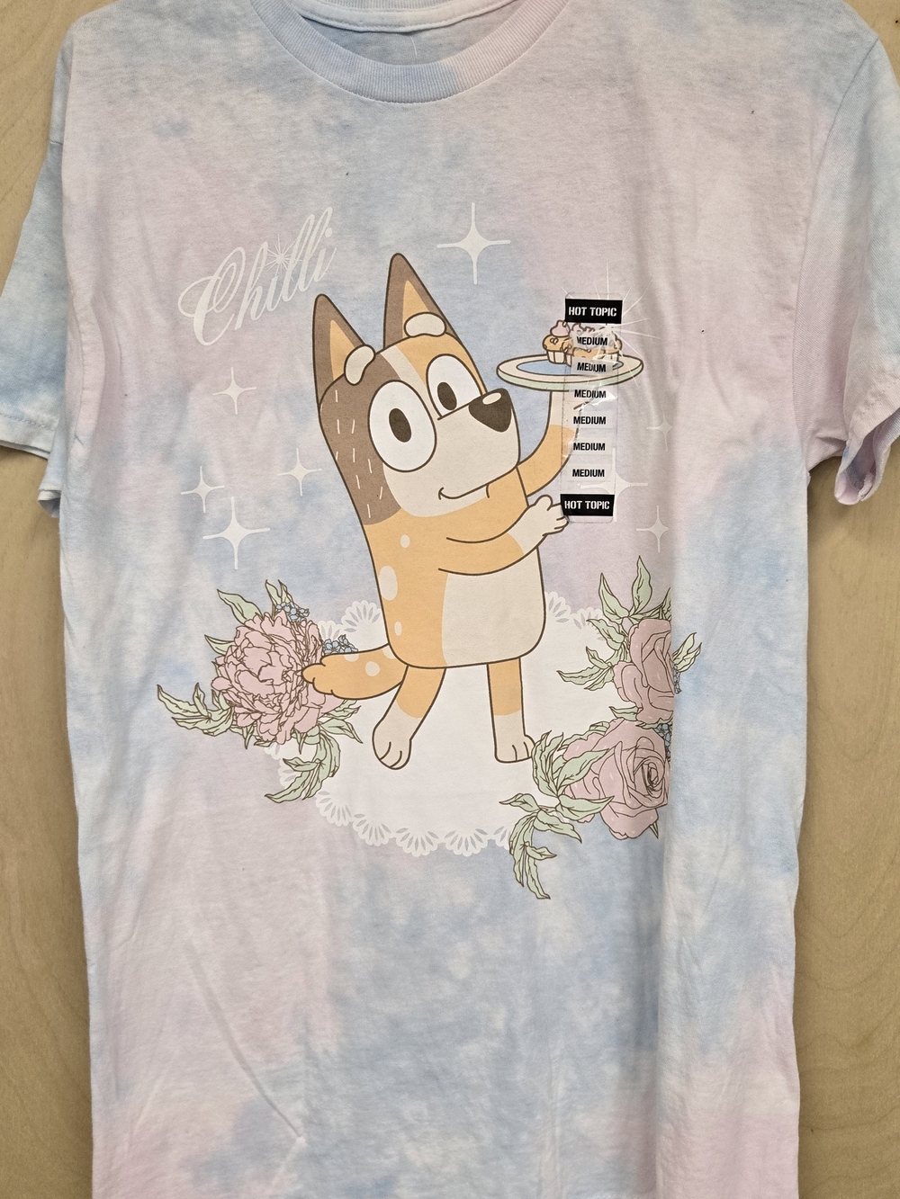 Chilli Pastel Tie-Dye Graphic Tee - Women’s Short Sleeve